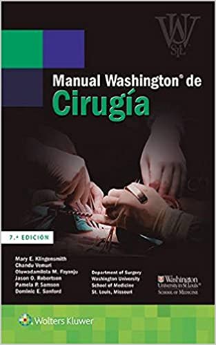 Manual Washington De Cirugía .