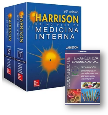 Pack-Harrison Med Int 2Vol . + Compendio De Terapéutica