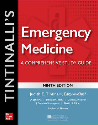 Tintinalli'S Emergency Medicine: A Comprehensive Study Guide, 9Th Edition