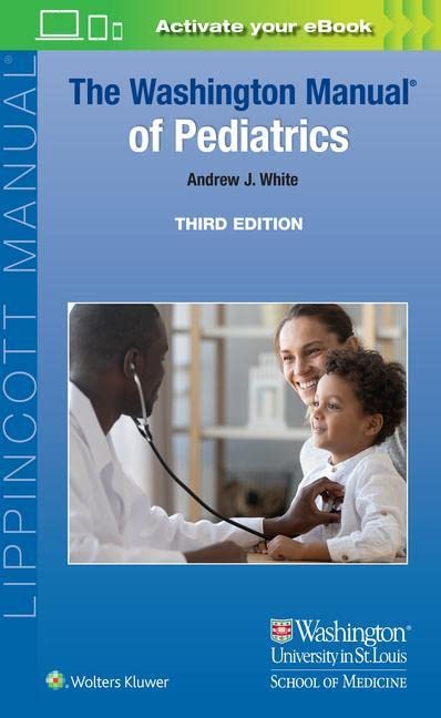 The Washington Manual Of Pediatrics
