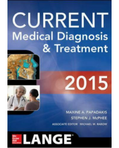 Current Medical Diagnosis And Treatment 2015.
