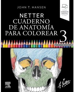 NETTER Cuaderno de Anatomía para Colorear
