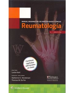 Mnl Washington De Esp Clínicas: Reumatología .
