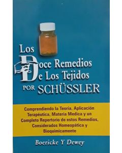 Los Doce Remedios Los Tejidos De Schussler